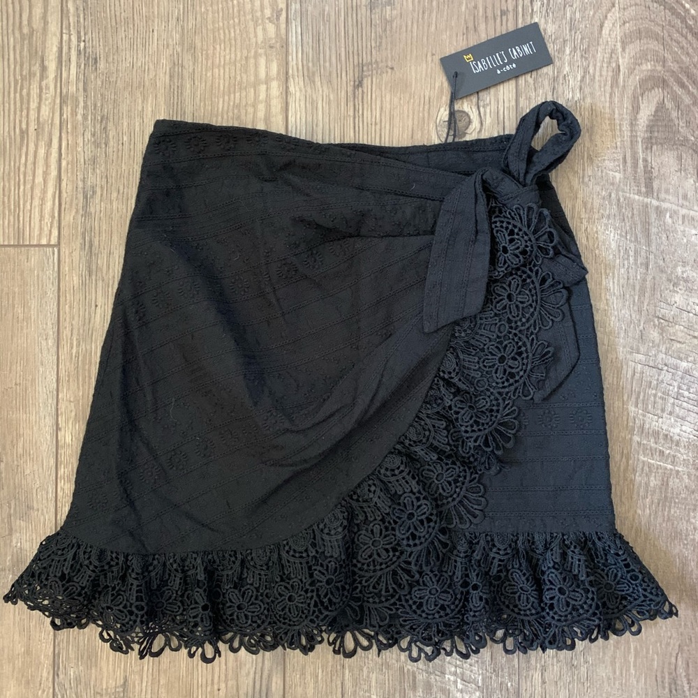 Ruffle Wrap Skirt